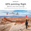 Квадрокоптер LYZRC L900 Pro Max Grey — дрон з 4K камерою, GPS, FPV, БК моторами, лазерним уникненням перешкод, до 28 хвилин польоту, дальністю до 1200 м, кейс, сірий